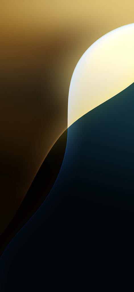 iOS 18 Yellow Dark