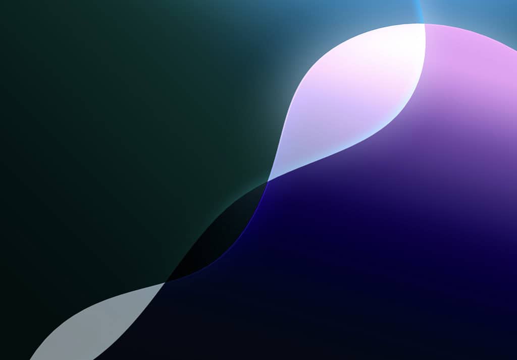 iPadOS 18 Indigo Landscape Dark