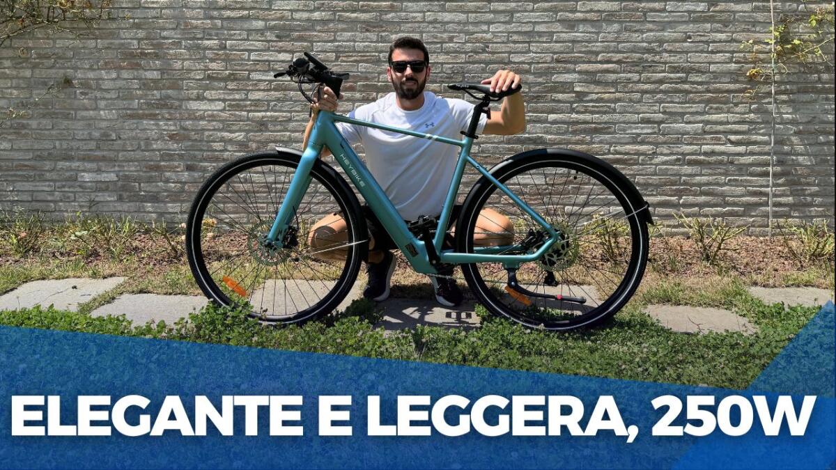 Recensione HeyBike EC1 Bici Elettrica con motore da 250W - 