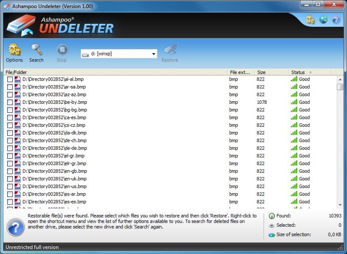 Scarica Ashampoo Undeleter GRATIS per sempre | PC Windows - 