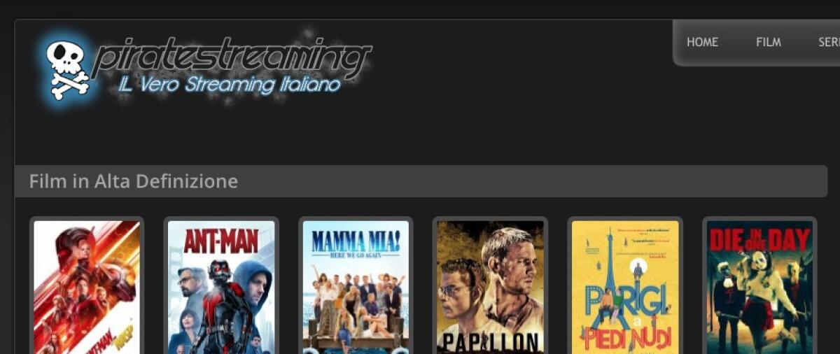 Piratestreaming nuovo sito 2024: SCOPRILO QUI - 