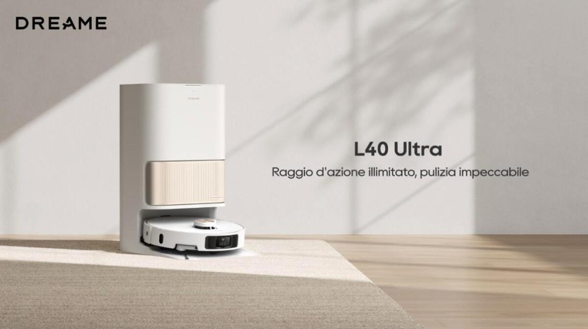 Dreame L40 Ultra UFFICIALE: ecco le novità del robot aspirapolvere - 