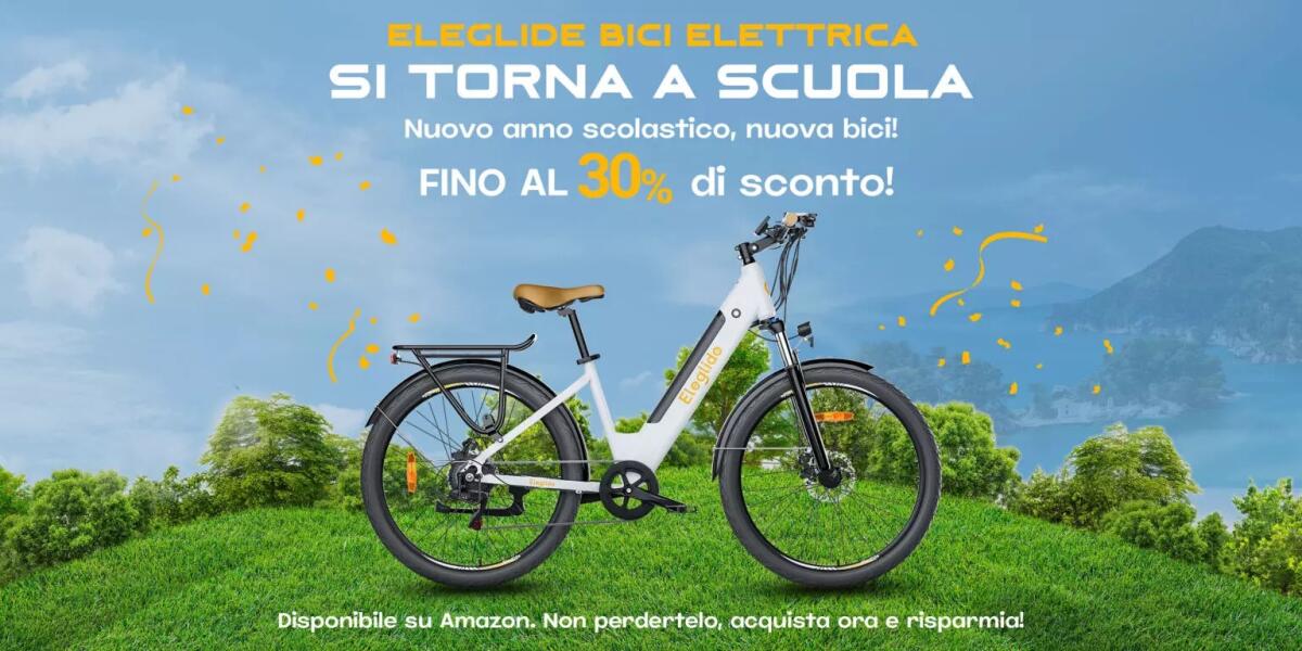 Bici elettriche Eleglide e Touroll in OFFERTA su Amazon - 
