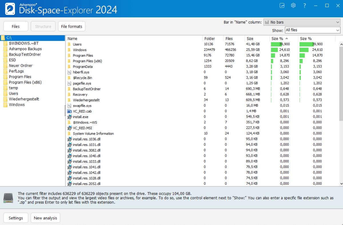 Scarica Ashampoo Disk Space Explorer 2024 GRATIS per sempre | PC Windows - 