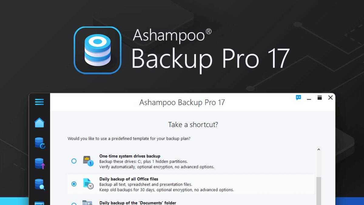 Scarica Ashampoo Backup Pro 17 GRATIS per sempre | PC Windows - 