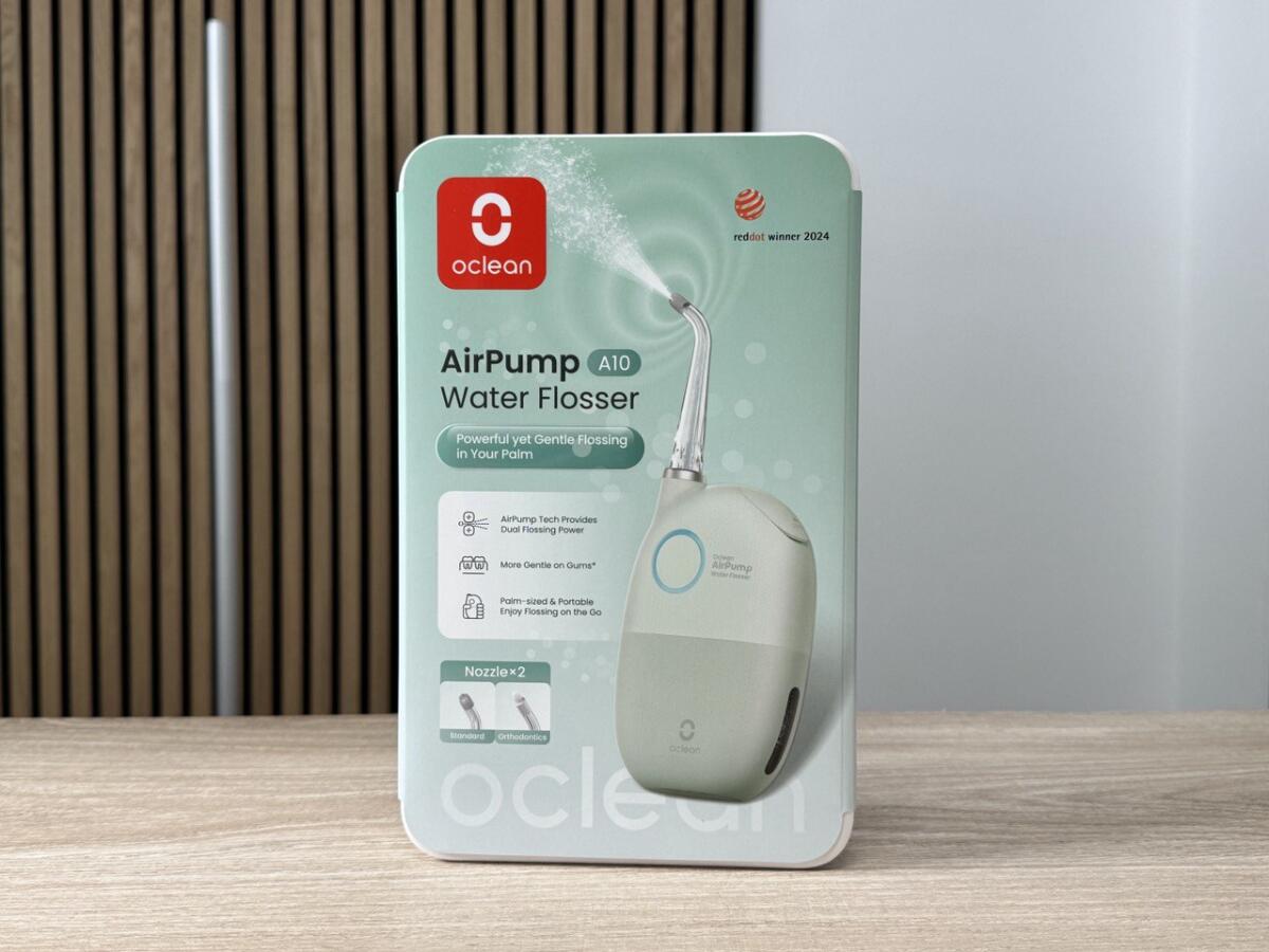 Recensione Oclean AirPump A10 Idropulsore dentale senza fili - 