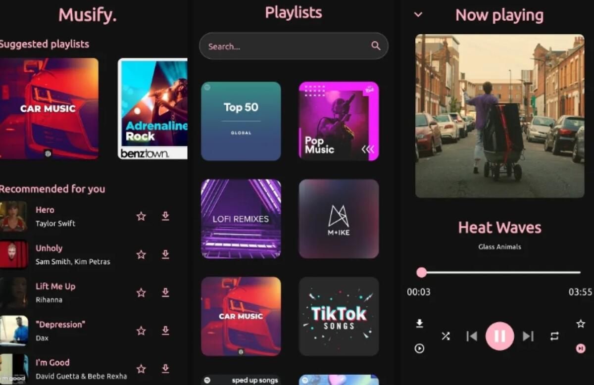 Musify: musica in streaming e download MP3 GRATIS Android - 