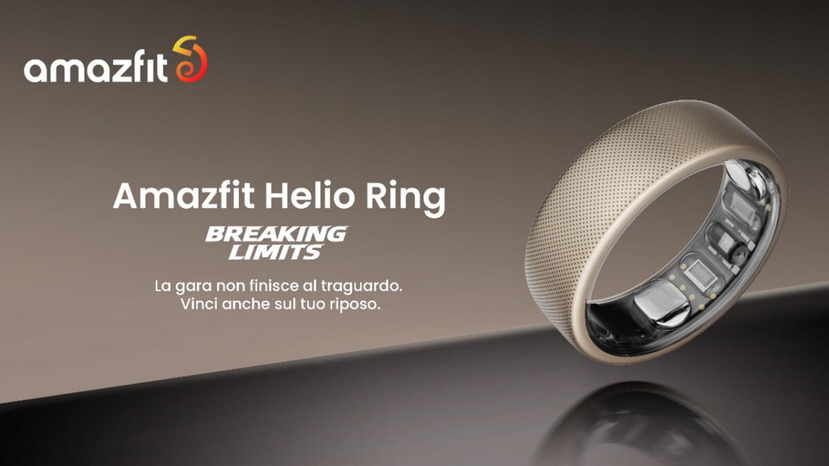 Amazfit Helio Ring scontato a soli 169 euro - 