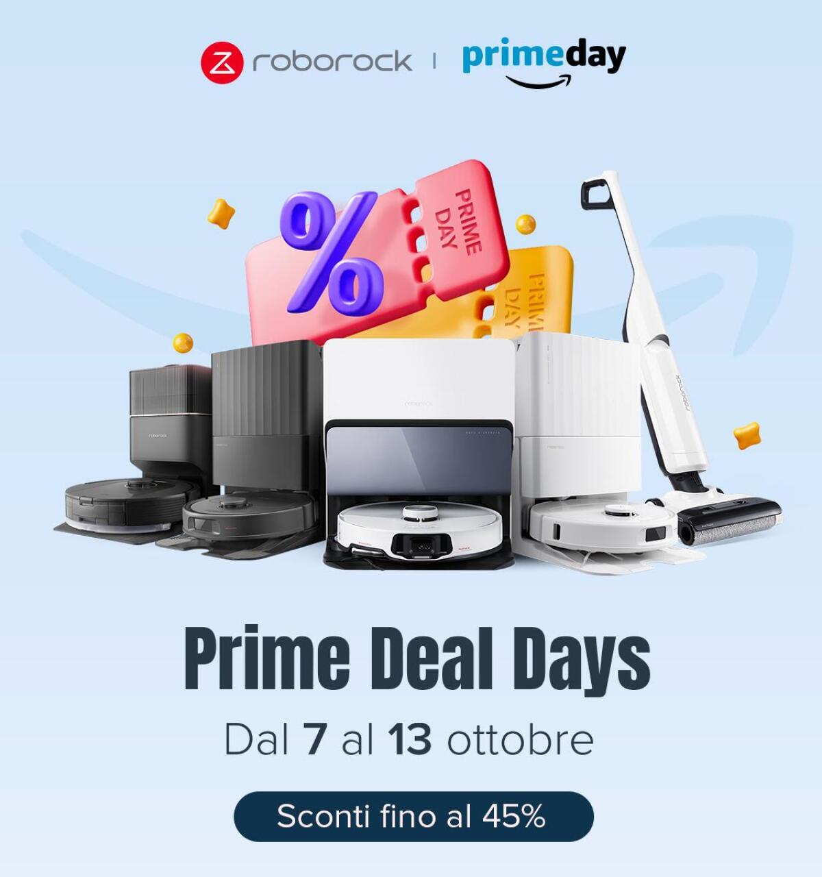 Offerte Roborock per la Festa delle Offerte Prime 2024 - 