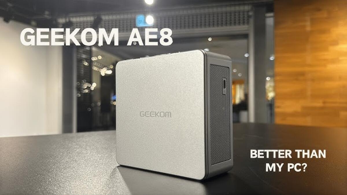 Coupon Sconto GEEKOM AE8 Mini PC in Offerta al MINIMO STORICO - 