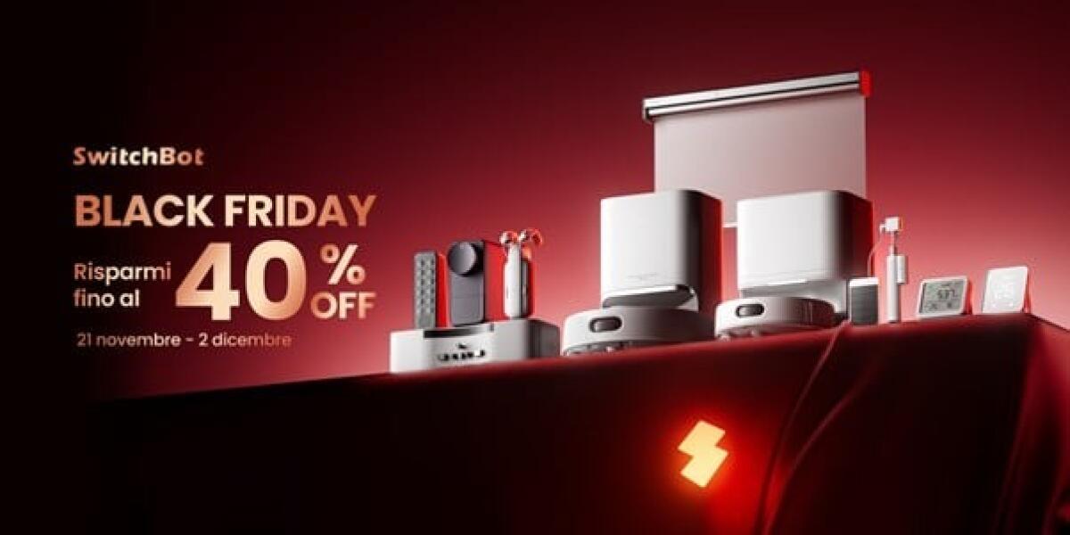 Offerte Black Friday SwitchBot: dispositivi per la casa smart in SCONTO - 