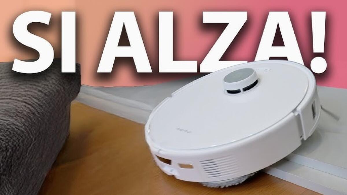 Recensione Roborock Qrevo Curv Robot Aspirapolvere Lavapavimenti - 