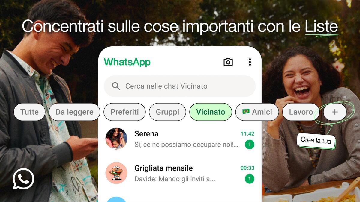 Liste WhatsApp: cosa sono e come funzionano - 