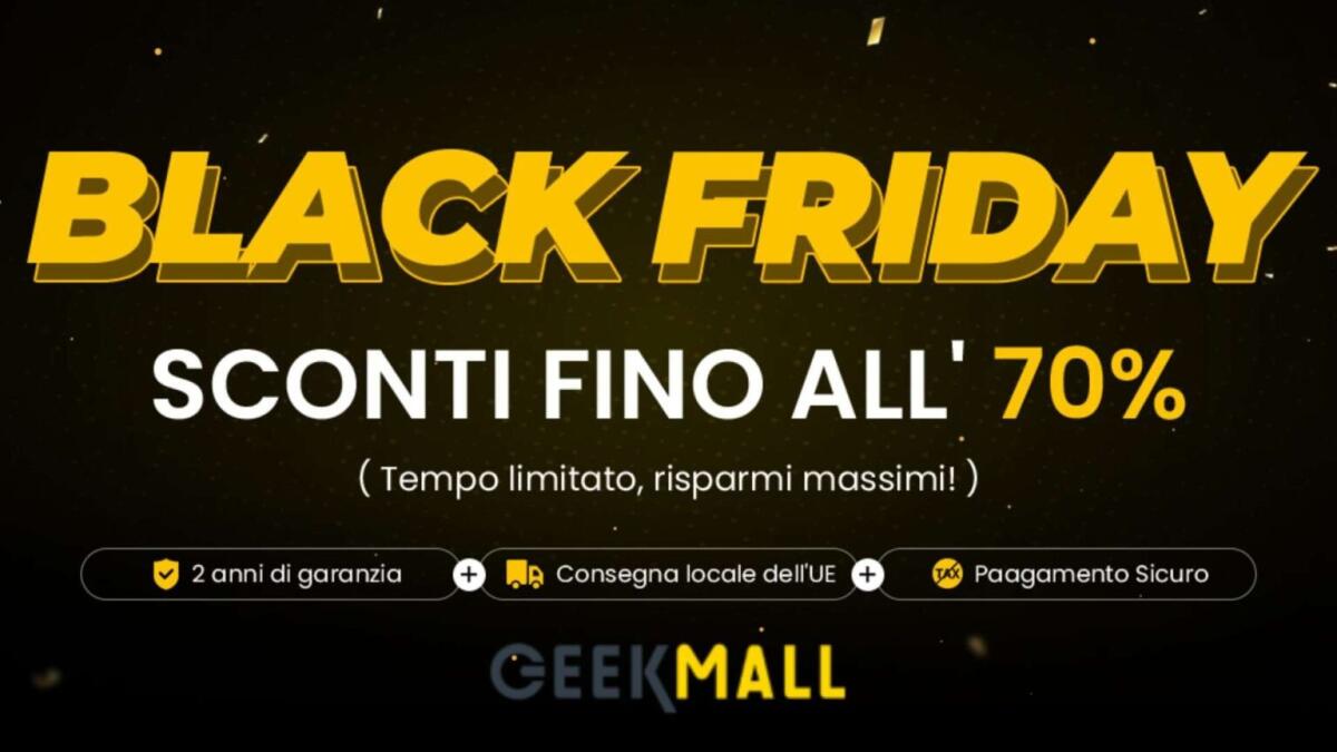 Le migliori offerte di GeekMall per il Black Friday 2024 - 