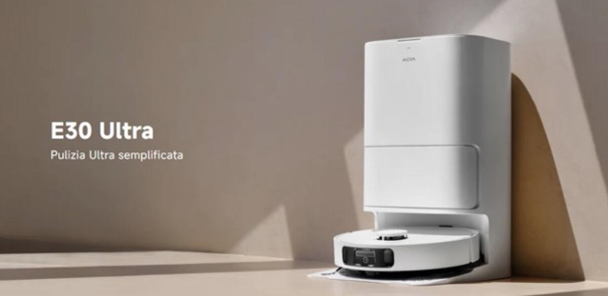 Robot Aspirapolvere Mova E30 Ultra in sconto per il Black Friday - 