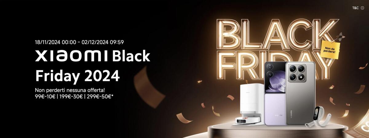 Le migliori offerte Xiaomi per il Black Friday 2024 - 