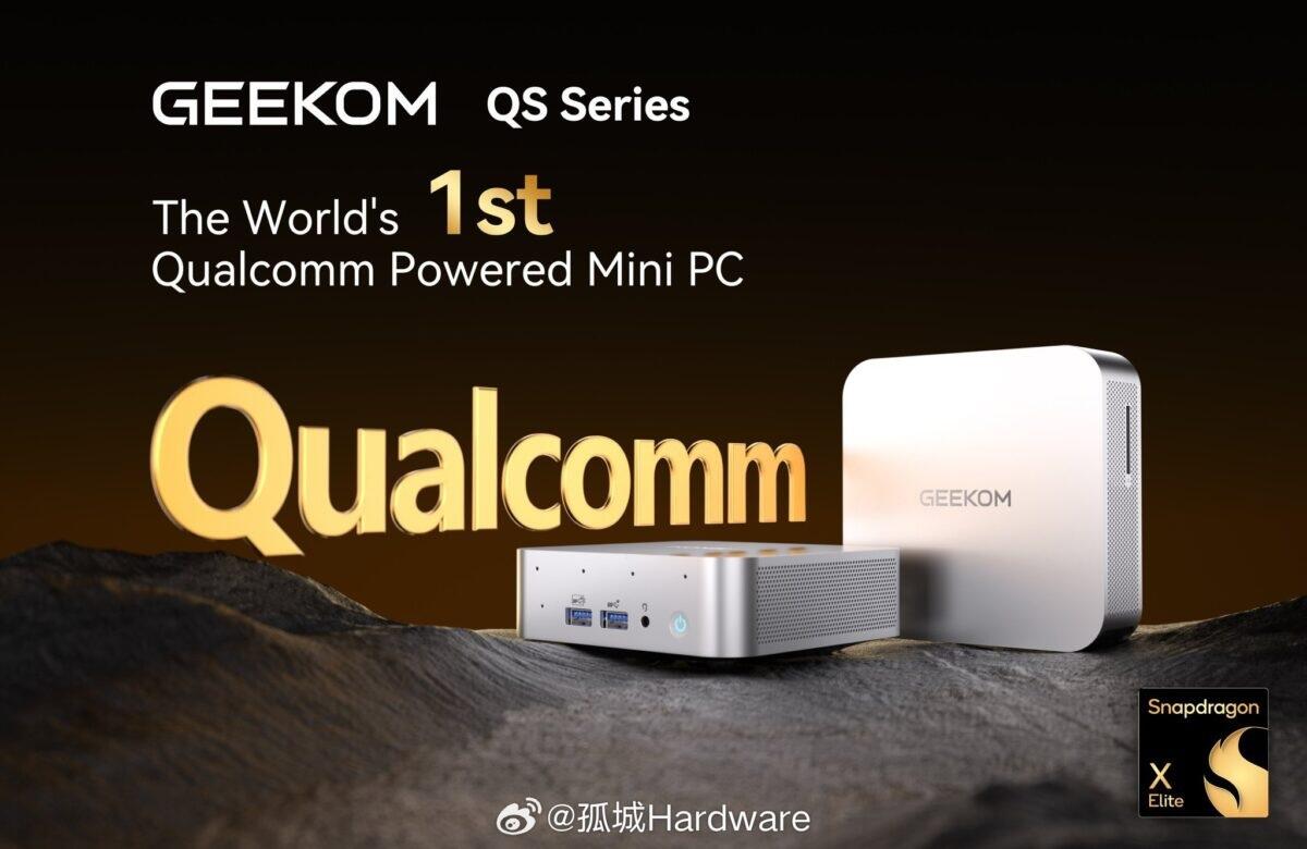 Il primo mini PC con Snapdragon X Elite è di Geekom - 
