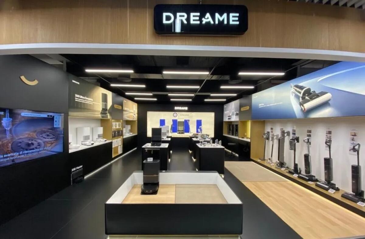 Dreame inaugura il suo primo negozio fisico in Italia - 