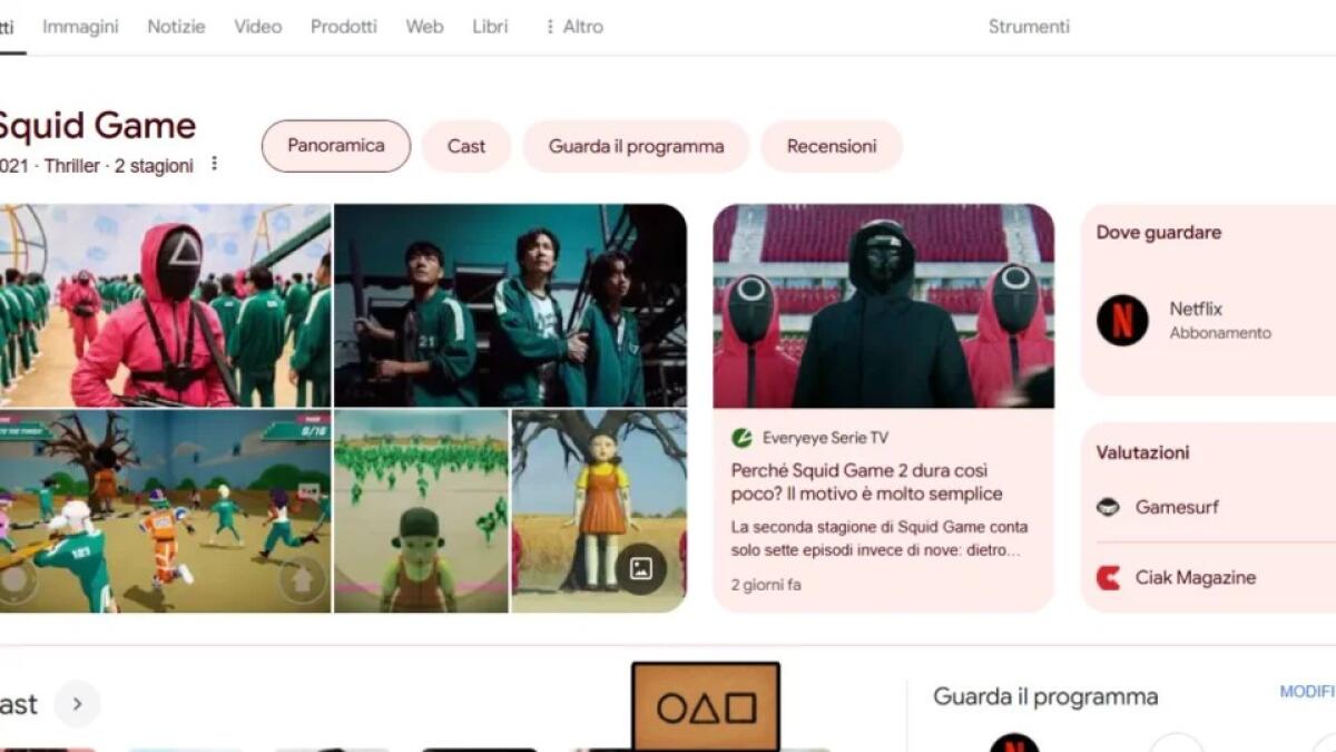 Come giocare a Squid Game su Google - FACILISSIMO - 