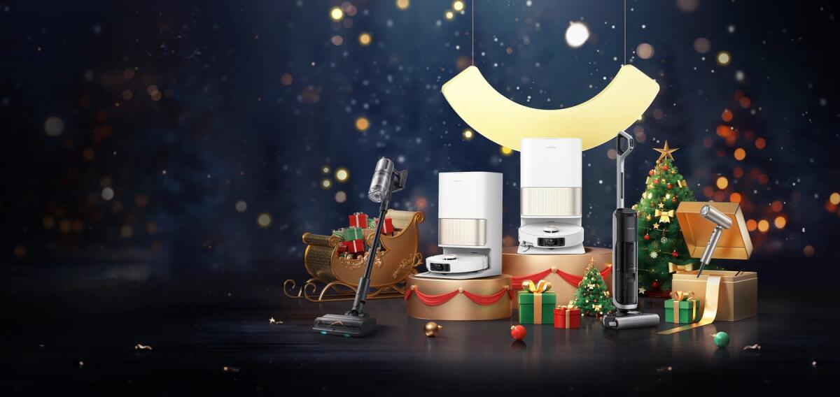 Arrivano le SUPER offerte di Natale sui Robot Aspirapolvere Dreame - 