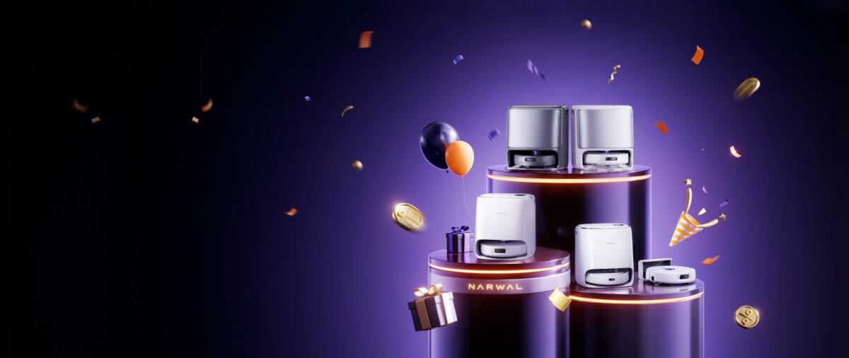 Arrivano le SUPER offerte di Natale sui Robot Aspirapolvere Narwal - 