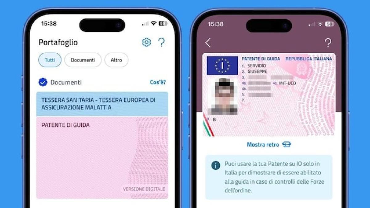 Come aggiungere patente e tessera sanitaria sull'App IO (IT Wallet) - 