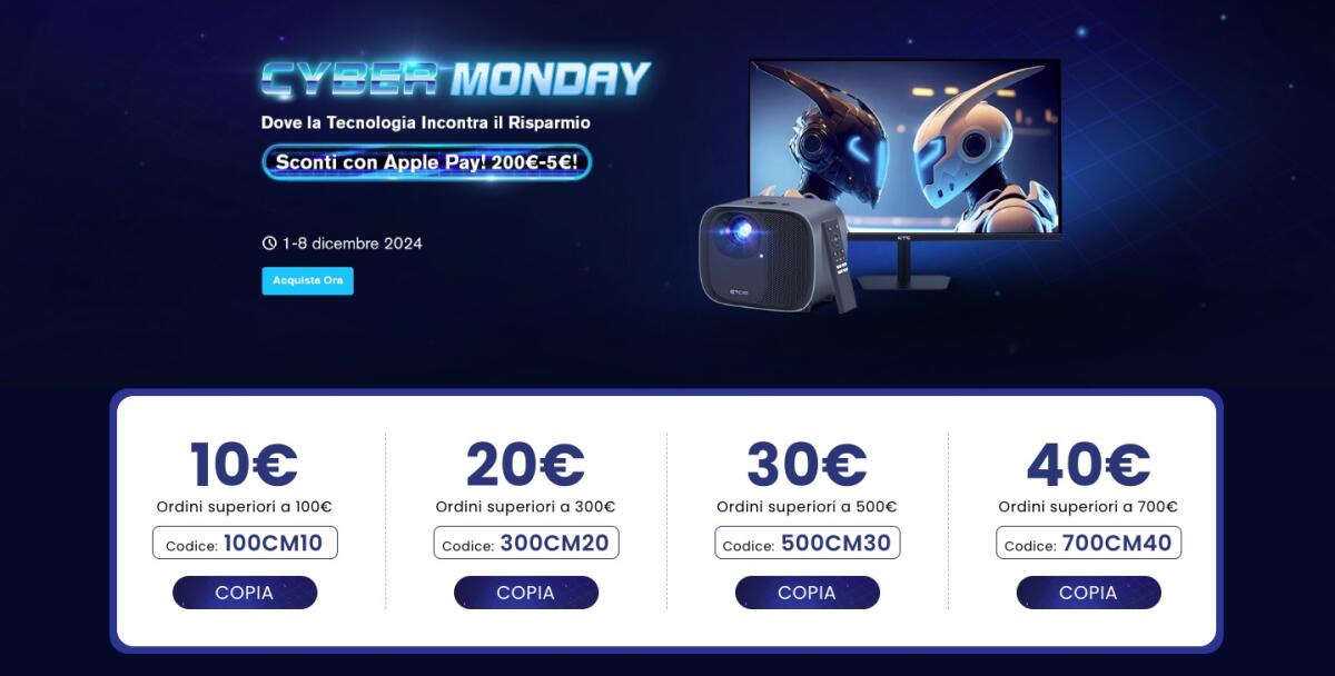 GeekMall lancia tante nuove offerte per il Cyber Monday 2024 - 