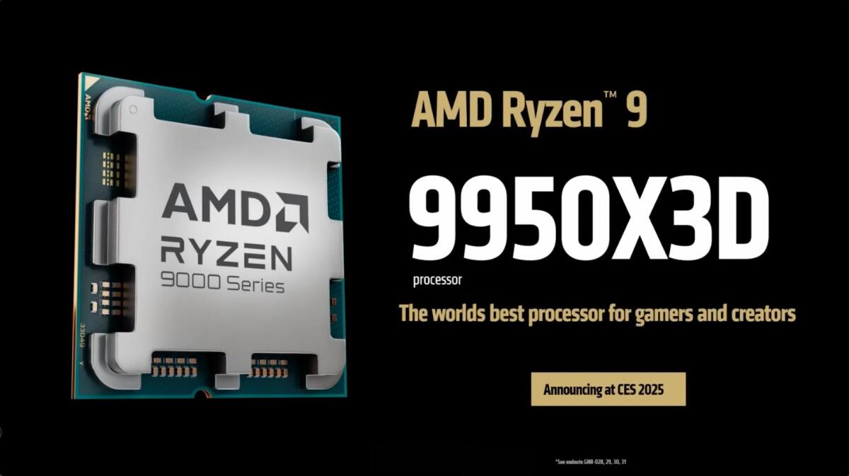 Tutti i nuovi processori di AMD presentati al CES 2025 - 