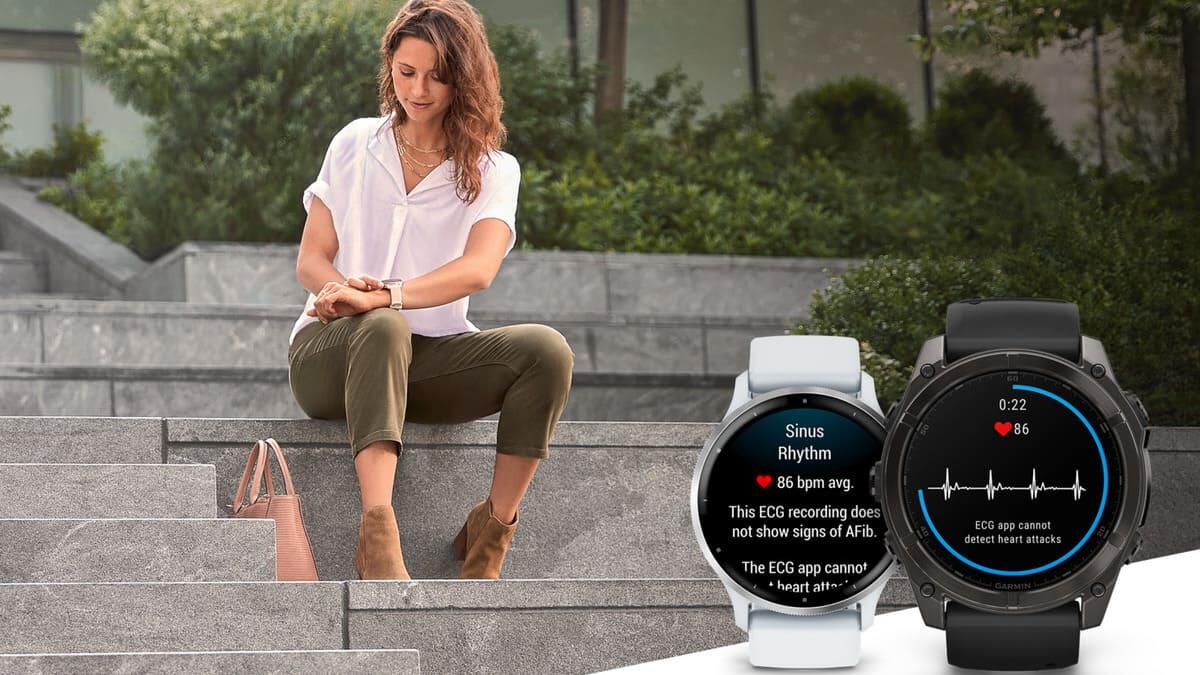 Gli smartwatch Garmin da oggi fanno anche ECG - 