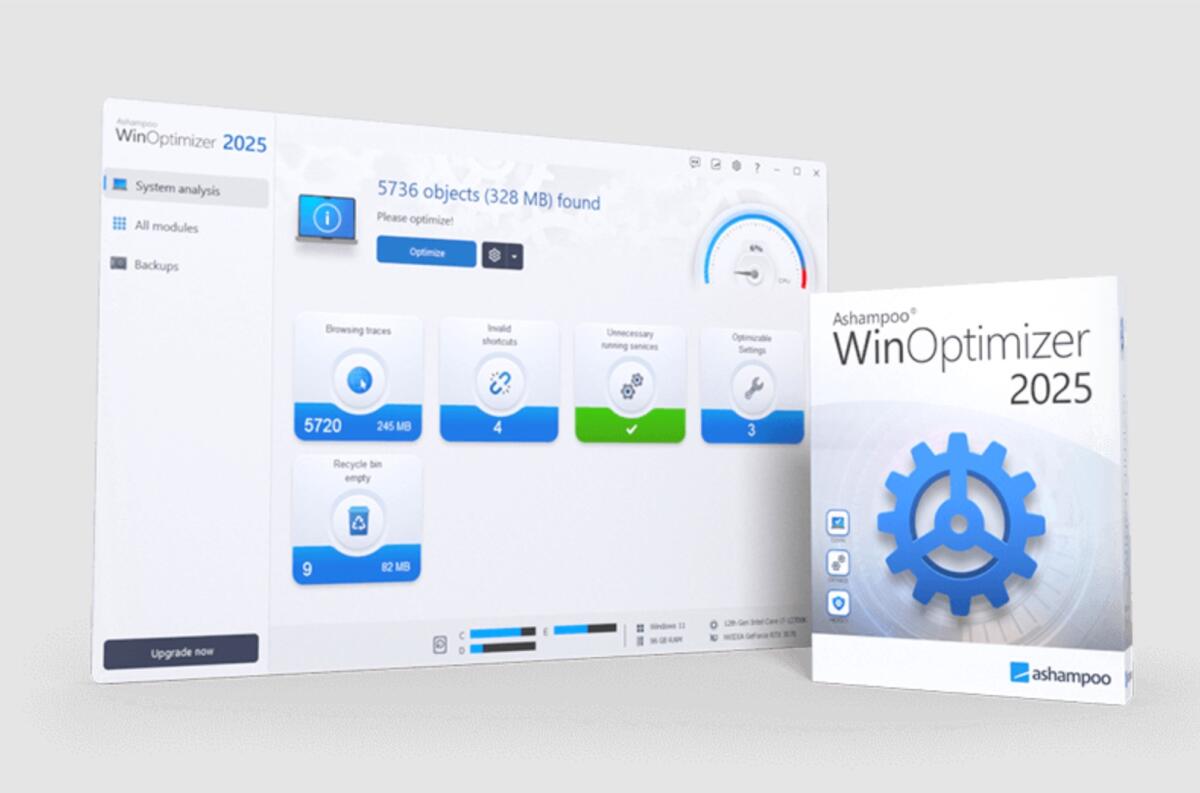 Scarica Ashampoo WinOptimizer 2025 GRATIS per sempre | PC Windows - 
