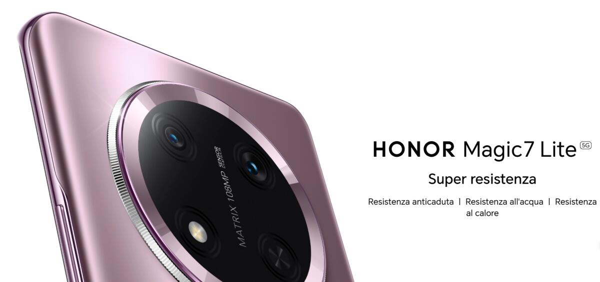 Honor Magic7 Lite ufficiale | Scopri la SCHEDA TECNICA - 
