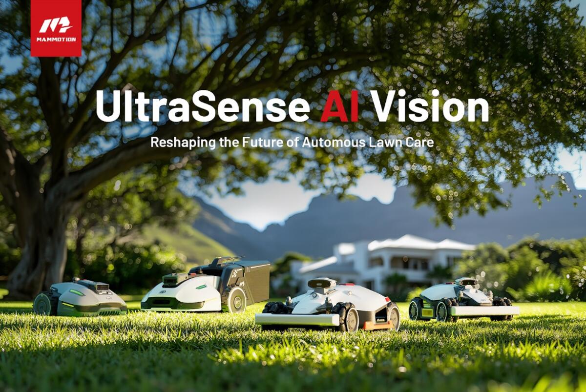 Tutte le novità di MAMMOTION al CES 2025: UltraSense AI Vision e novità per laserie LUBA e YUKA - 