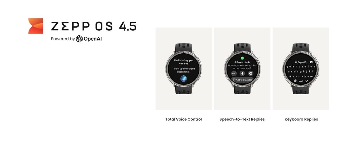 Tutte le novità di ZEPP OS 4.5 per gli smartwatch Amazfit - 