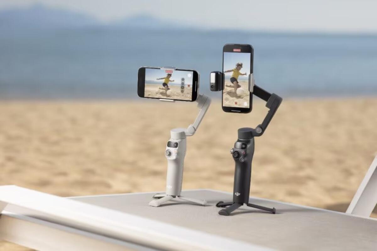 DJI Osmo Mobile 7 e 7P nuovi stabilizzatori per smartphone - 