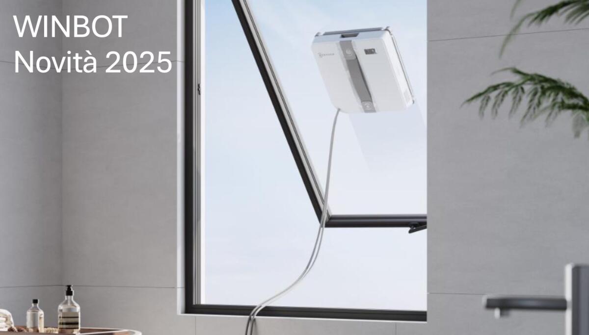 ECOVACS presenta i robot lavavetri WINBOT MINI e WINBOT W2 PRO OMNI - 