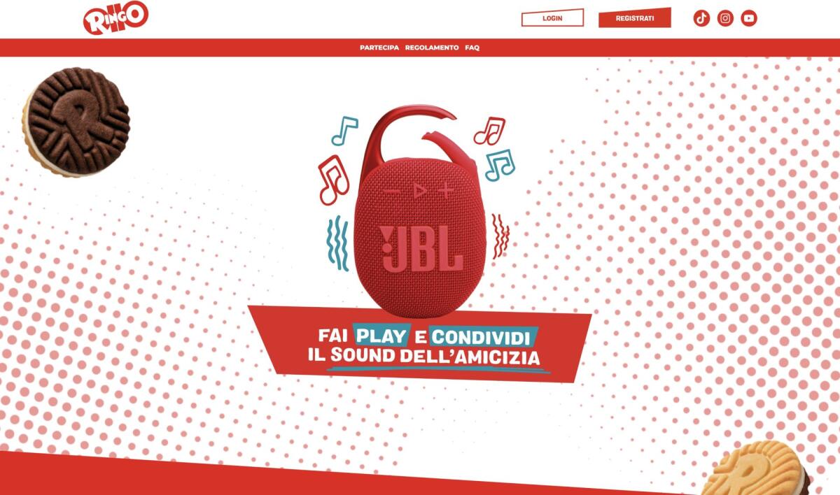 Nuovo Concorso Ringo: vinci 200 casse JBL - 