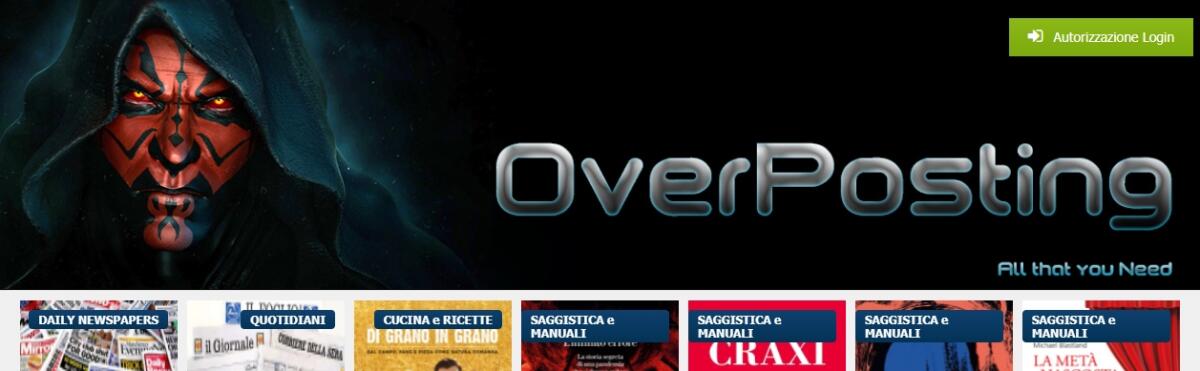 Nuovo Indirizzo Overposting (Aggiornato): Scoprilo QUI - 