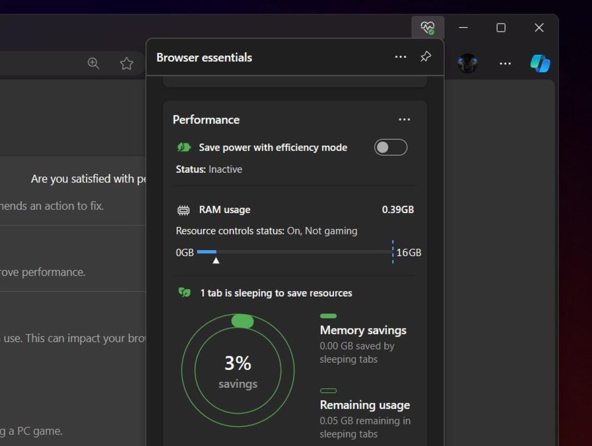 Come limitare l'uso di memoria RAM da parte di Microsoft Edge - 
