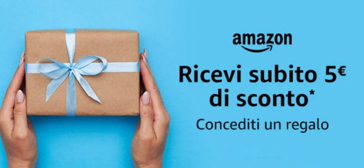 Come ricevere subito 5 euro in regalo da Amazon - 