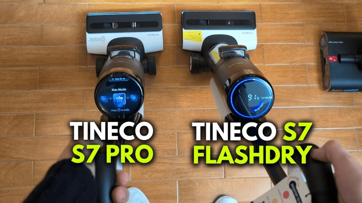 Confronto Tineco One Floor S7 con Flashdry S7: COSA CAMBIA - 