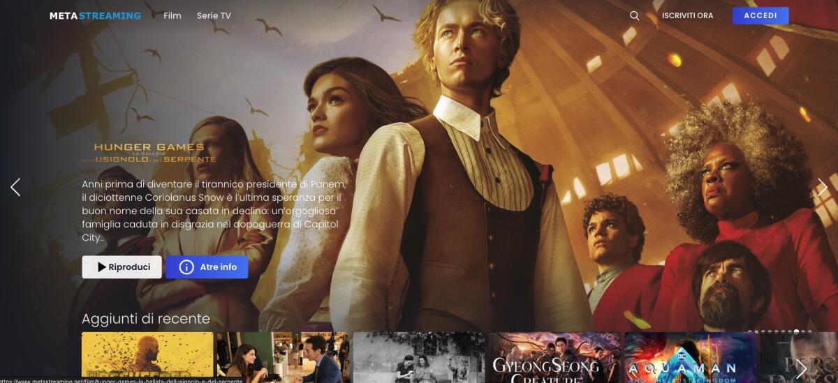 Metastreaming NUOVO INDIRIZZO Aggiornato Oggi 2025 - 