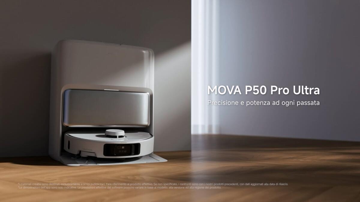 Recensione MOVA P50 Pro Ultra Robot Aspirapolvere Lavapavimenti - 