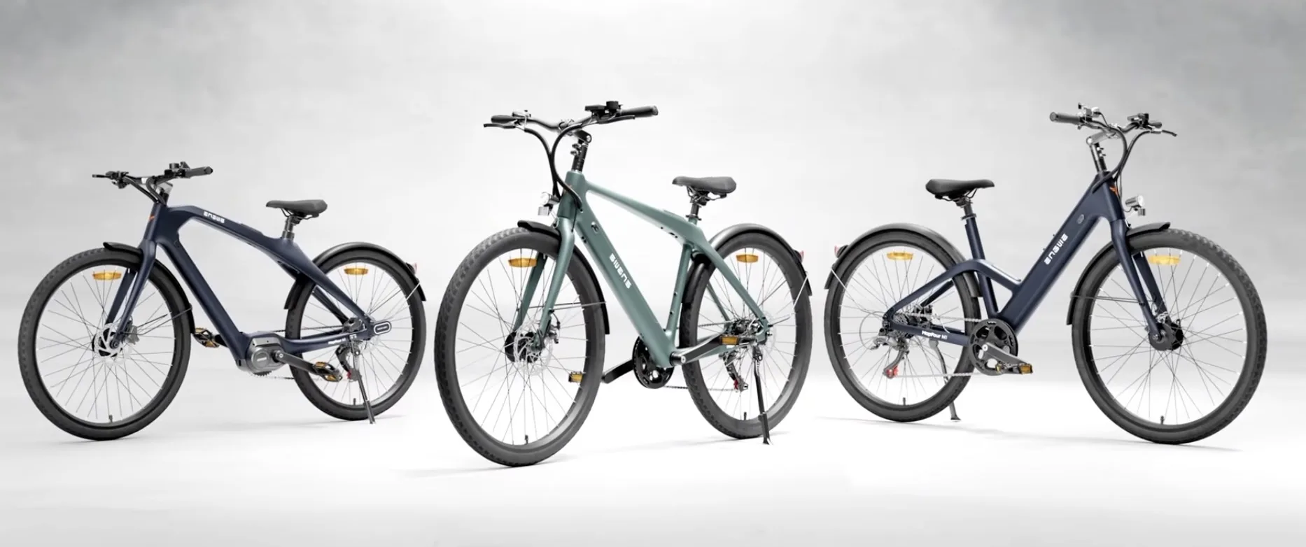 Da sinistra a destra i primi modelli MapFour: N1 Pro, N1 Air, N1 Air st