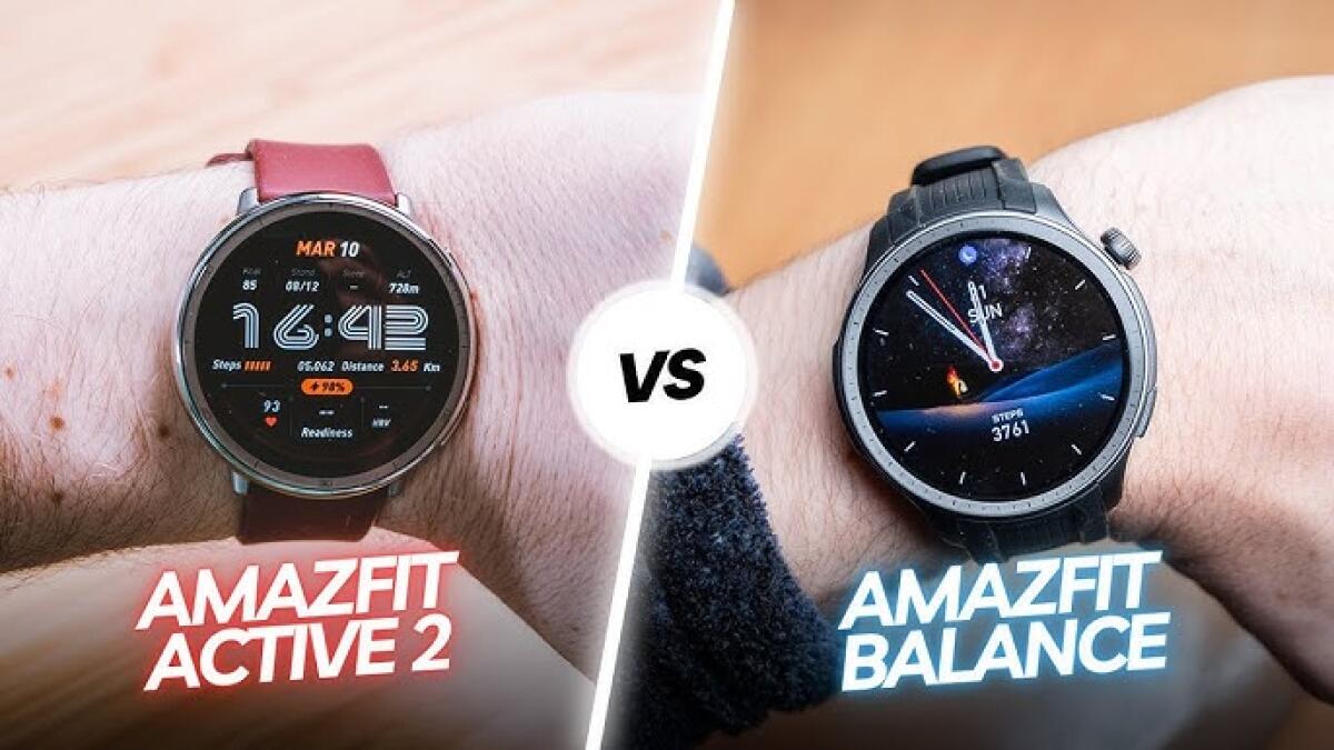 Confronto tra Amazfit Active 2 e Amazfit Balance: Quale Smartwatch Conviene Acquistare? - 