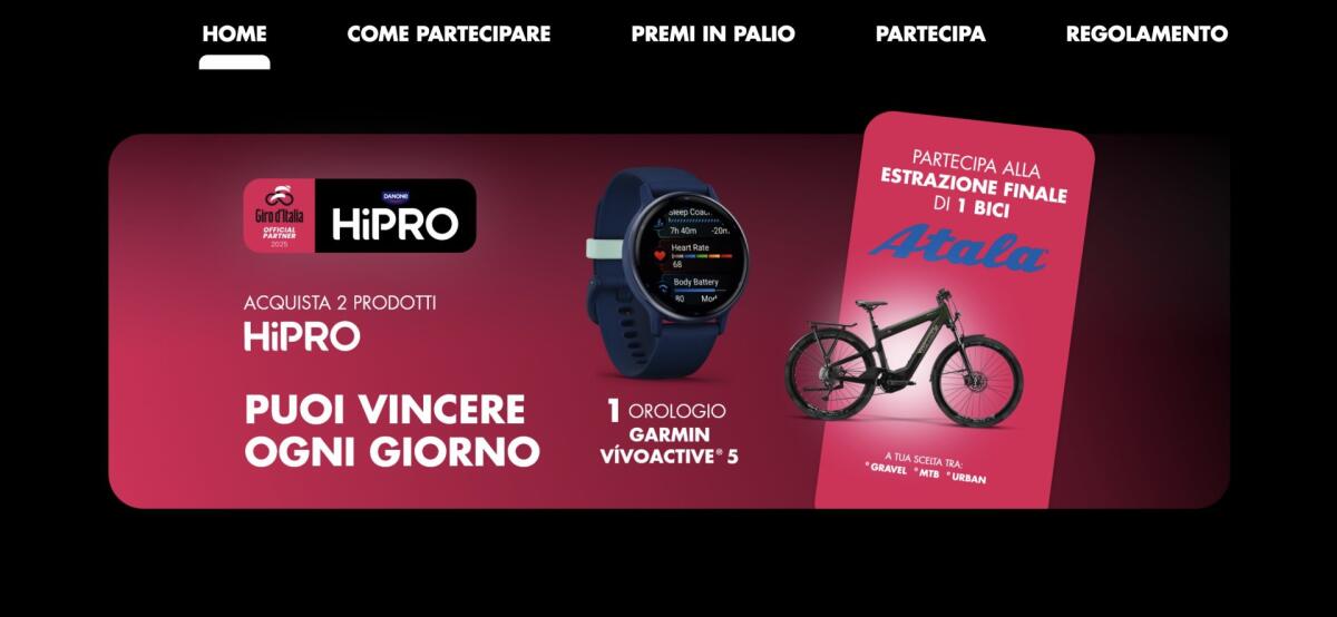 Nuovo Concorso Hipro: vinci smartwatch e biciclette Atala - 
