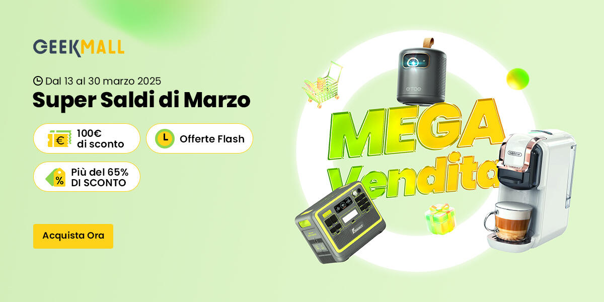 Su GeekMall continuano i SUPER SALDI di Marzo: ecco le nuove offerte - 