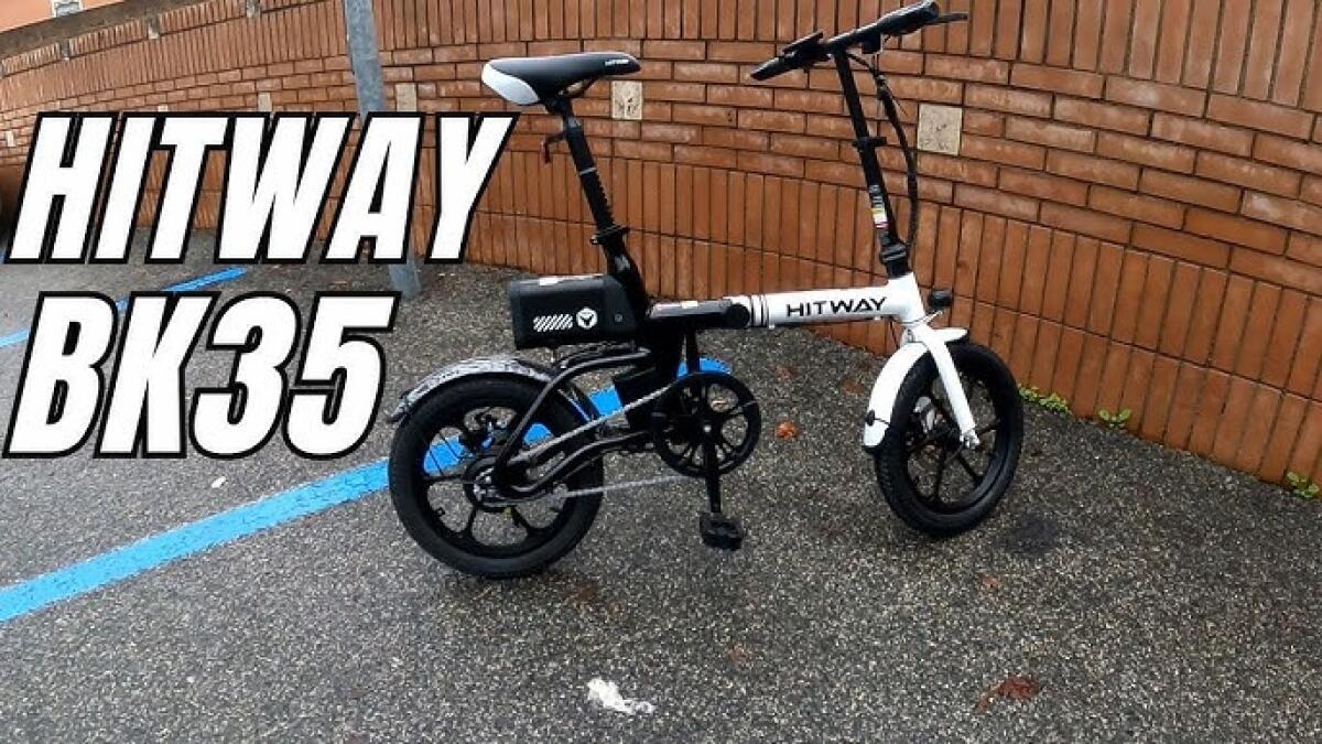 Recensione HITWAY BK35 bicicletta elettrica: la più leggera in assoluto - 