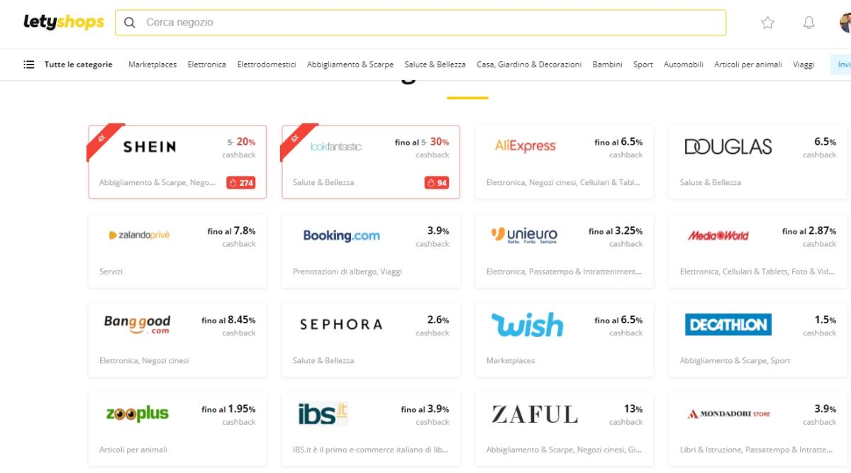 Non usi ancora LetyShops? Sei un PAZZO | Risparmia SUBITO - 