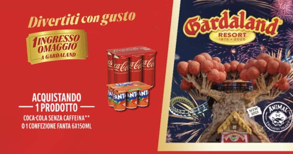 Biglietto gratis per Gardaland con la nuova promo Coca-Cola! - 