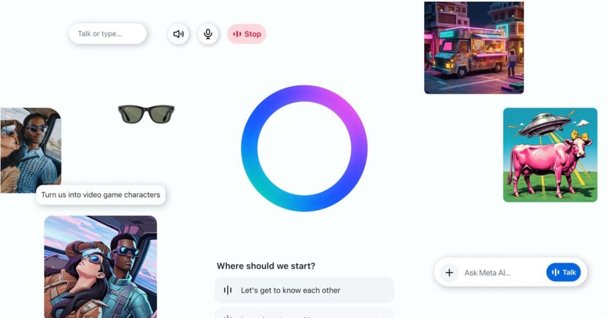 Arriva l'app Meta AI per sfidare ChatGPT e Gemini AI: PROVALA SUBITO - 
